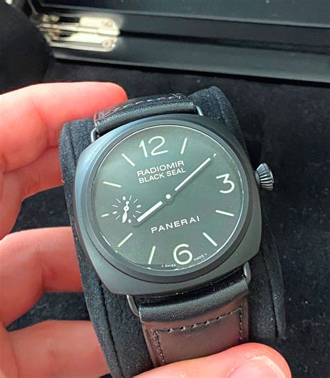 panerai radiomir black seal ceramic цена|Panerai radiomir review.